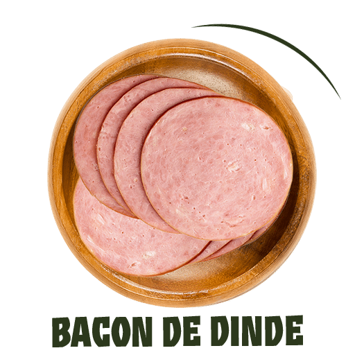 Ingrédient bacon de dinde