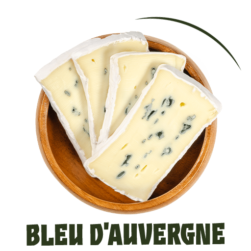 Ingrédients fromage bleu d'Auvergne de chez plan pizza