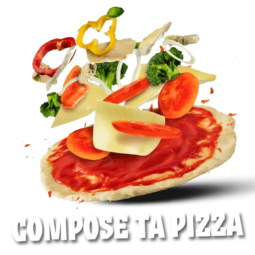 Catégorie compose ta pizza disponible chez plan pizza