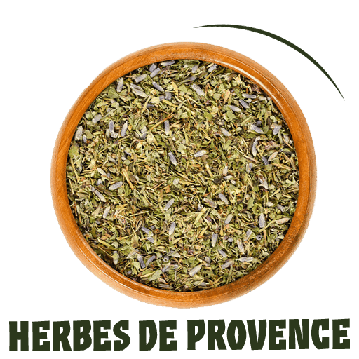 Ingrédients herbes de Provence de chez plan pizza