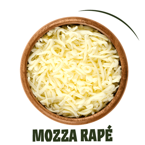 Ingrédient mozzarella râpé