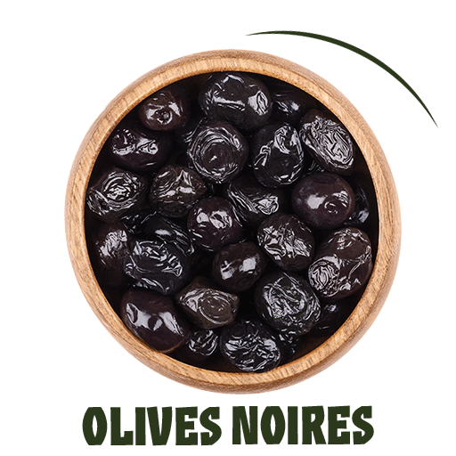 Ingrédients olives noires de chez plan pizza